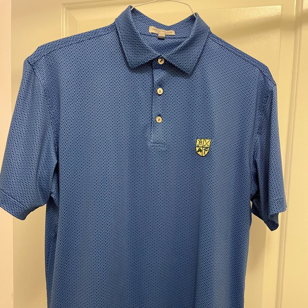 Medium Peter Millar Golf Polo Shirt - like new!